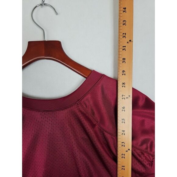 Nike Youth Stock Football Vented Jersey Maroon 908727-610 Boys Size 2XL‎ New - Picture 7 of 7